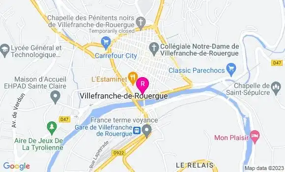 Localisation Restaurant  Le Pied de Poule