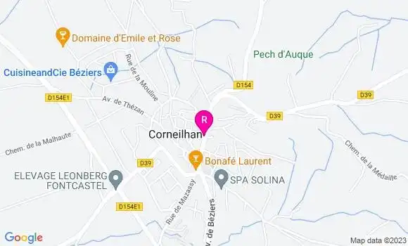 Localisation Pizzeria Le Royal