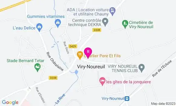 Localisation Restaurant  Chez Gaston