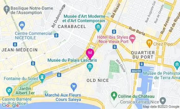 Localisation Restaurant  Not Dog