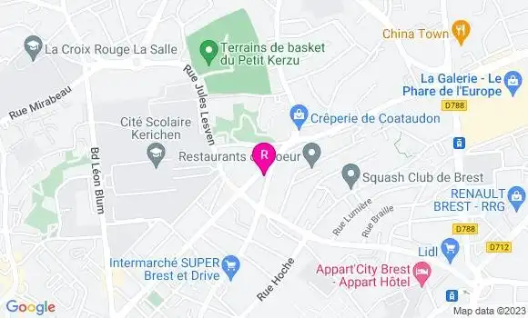 Localisation Restaurant  Speed Burger