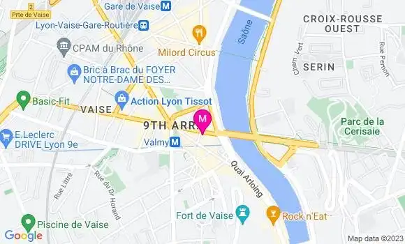 Localisation Restaurant  Aux Paniers d