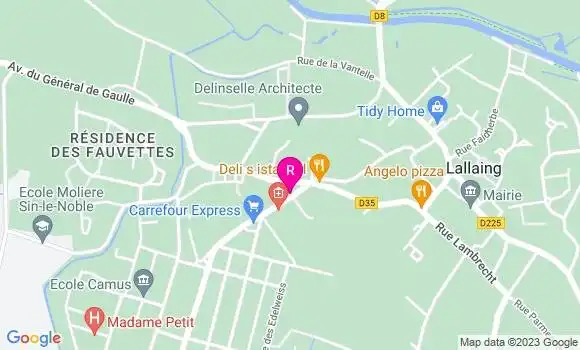Localisation Restaurant  Chez Sandro