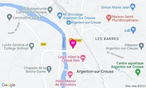 Localisation Restaurant  L