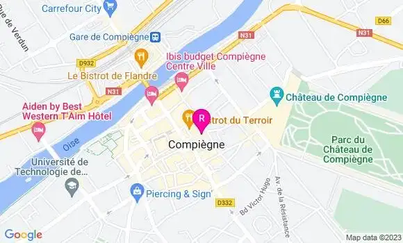 Localisation Restaurant  Fleur de Thé