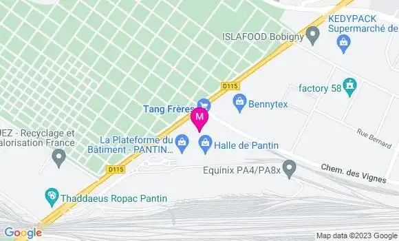 Localisation Restaurant Asiatique Tang Gourmet