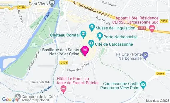 Localisation Restaurant  Cosy du Plo