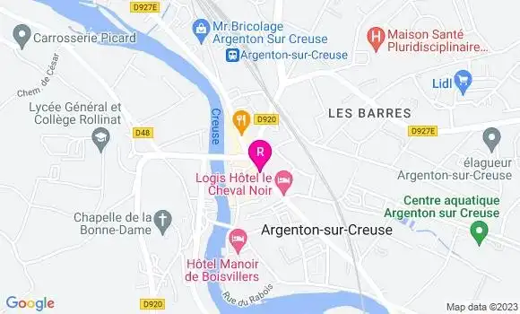 Localisation Restaurant  O