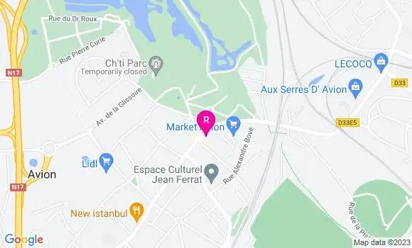 Localisation Restaurant  Délice Frites