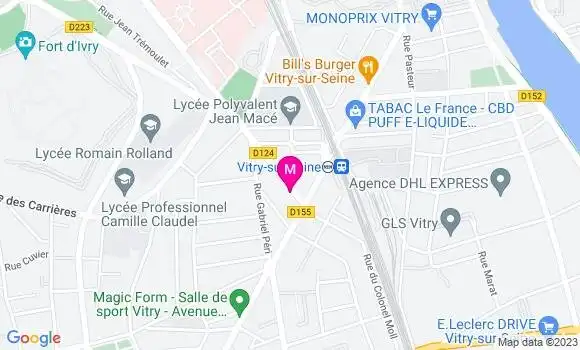 Localisation Restaurant  O