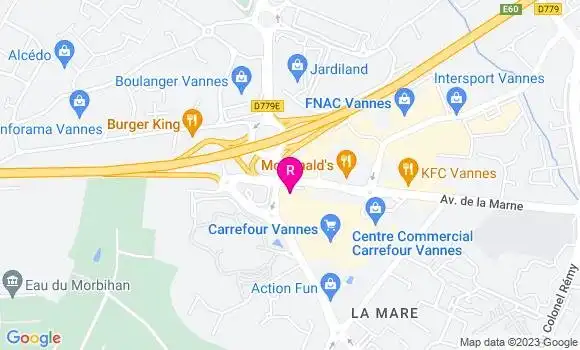 Localisation Restaurant  Roadside