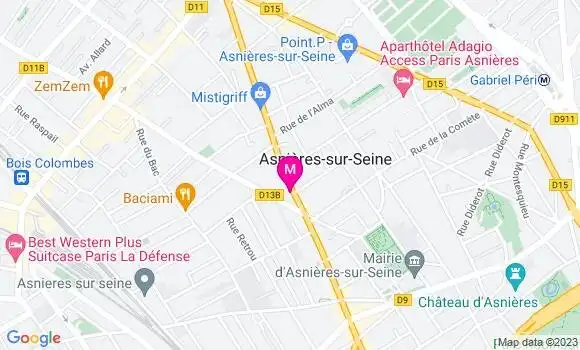 Localisation Restaurant  Chez Pistache