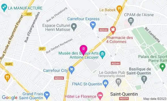 Localisation Restaurant  La Ch
