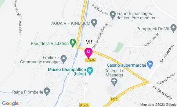 Localisation Restaurant  Le Petit Vifois