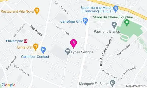 Localisation Restaurant Grill Casa Frango