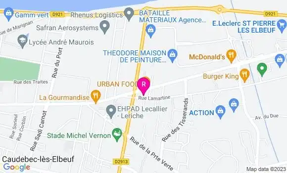Localisation Restaurant  Urban Food