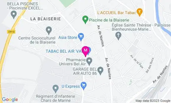 Localisation Restaurant  Le Déli