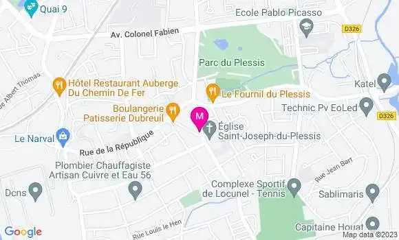 Localisation Brasserie Yofaled