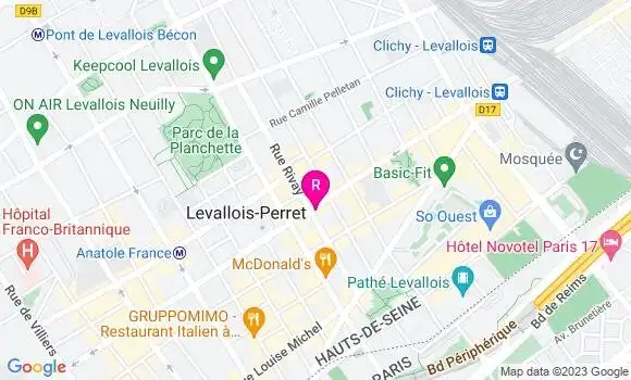 Localisation Restaurant  Greeny
