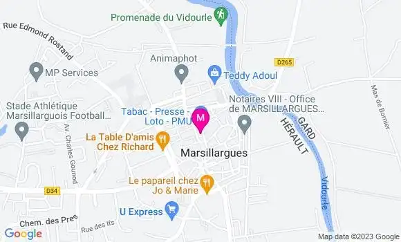Localisation Restaurant  O Mersou