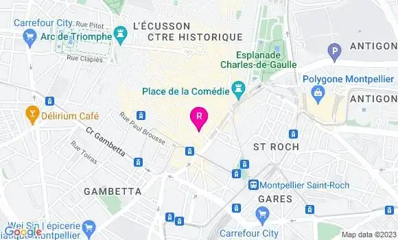 Localisation Restaurant  Chez Alex