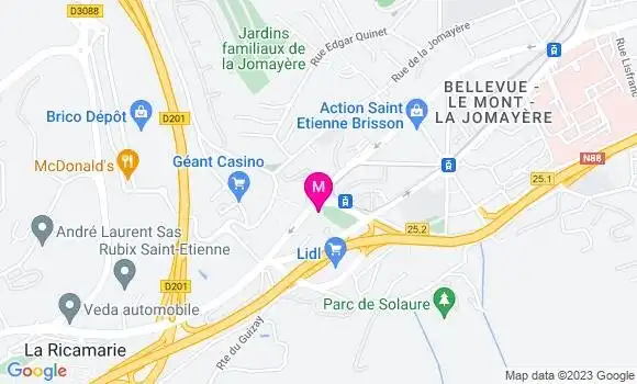 Localisation Aladdin Kebab