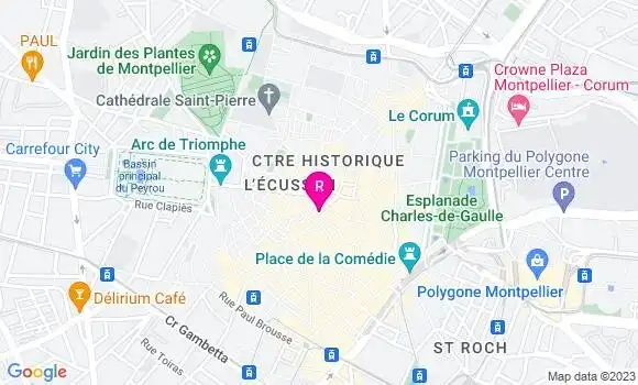 Localisation Restaurant  Chez Rosalie