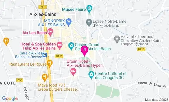 Localisation Restaurant  La Mangerie