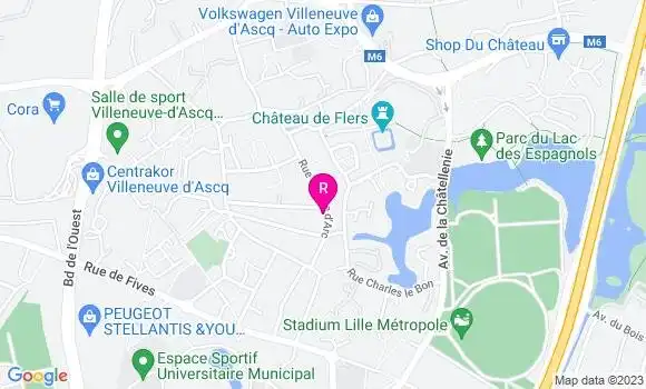 Localisation Restaurant  Le P