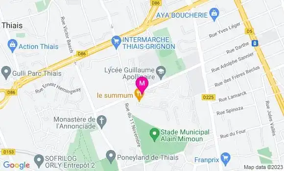 Localisation Restaurant  Le Summum