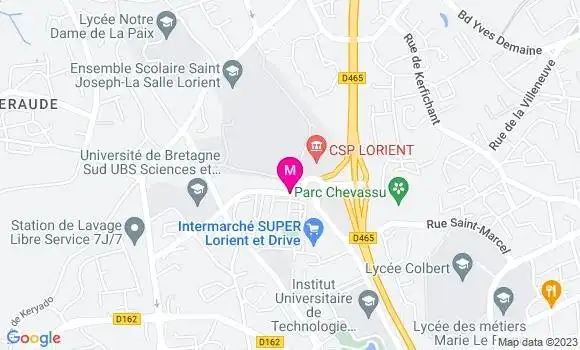 Localisation Restaurant  L