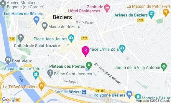 Localisation Café Cafe Wilson