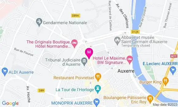 Localisation Restaurant  Le Daily