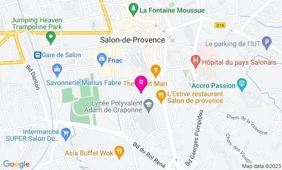 Localisation Restaurant  La Cour Royale