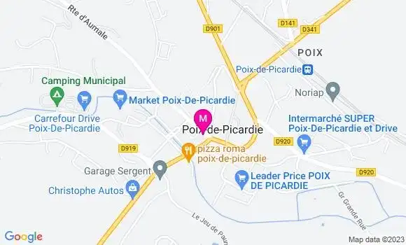Localisation Restaurant Snack Le P