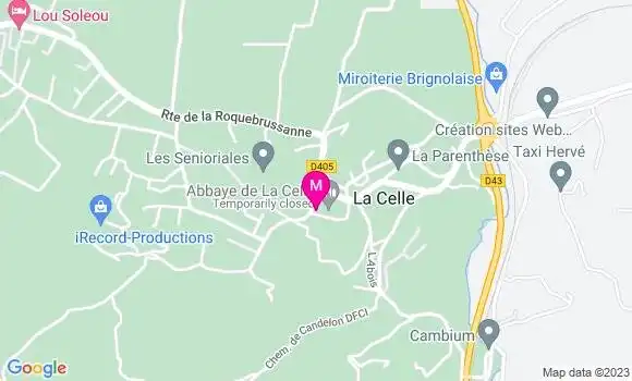 Localisation Pizzeria Le 1886