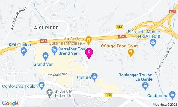 Localisation Restaurant  Dawliz