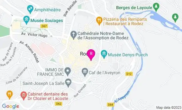 Localisation Restaurant  La Lunch Box