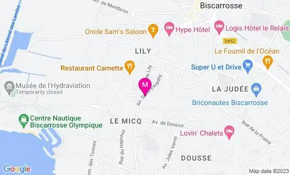 Localisation Pizzeria Intchie
