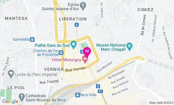 Localisation Restaurant  Le Coq Blanc
