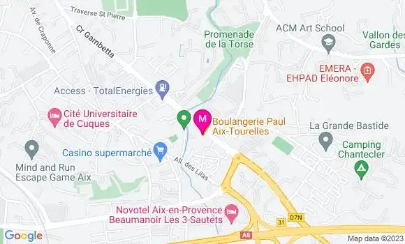 Localisation Restaurant  Paul