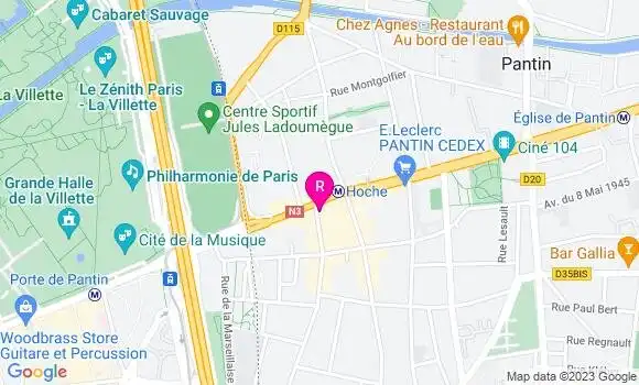 Localisation Restaurant  Délicieux Montmartre