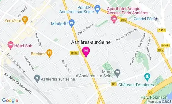 Localisation Restaurant  L