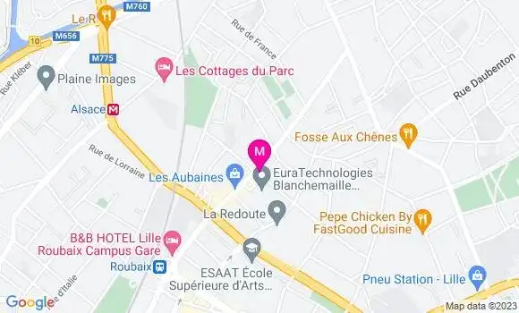 Localisation Restaurant  Mac Ben