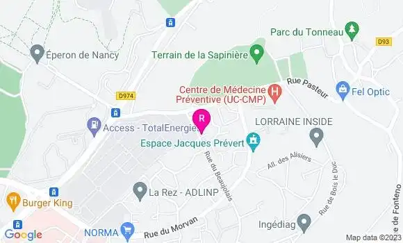 Localisation Restaurant  Resto Flash