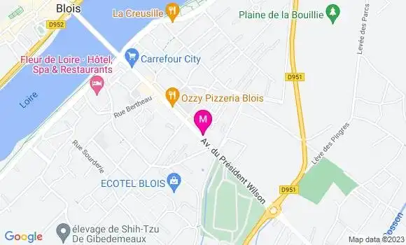 Localisation Pizzeria Pizza Andiamo