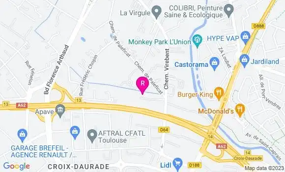 Localisation Restaurant  El Gaucho