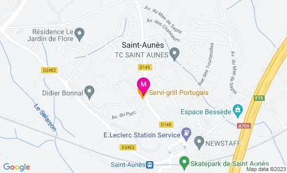 Localisation Pizzeria Pizza Saint