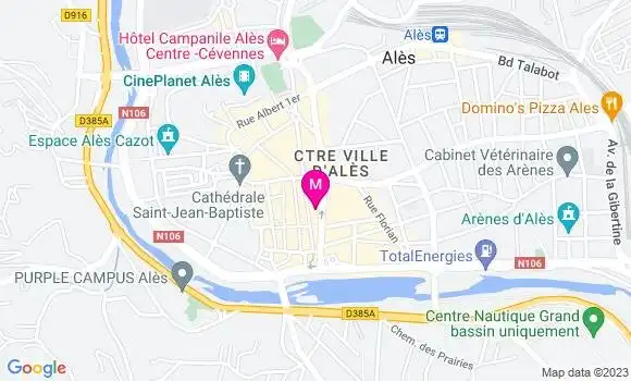 Localisation Restaurant  Les Délices de Carla