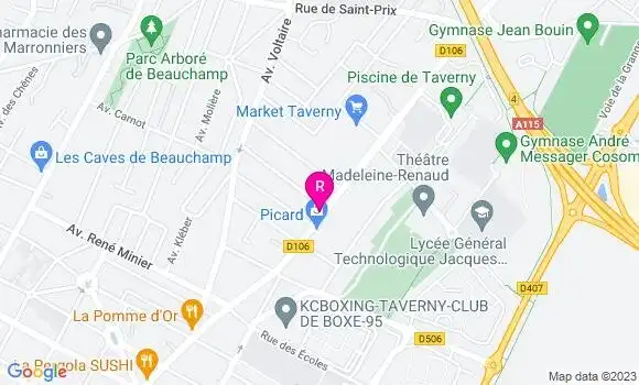 Localisation Restaurant  Le Heat